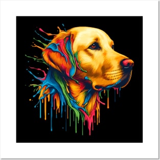 Golden Retriever Dog Colors Posters and Art